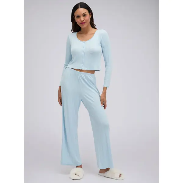 Pointelle cardigan