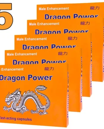 5 x Dragon Power erection capsules