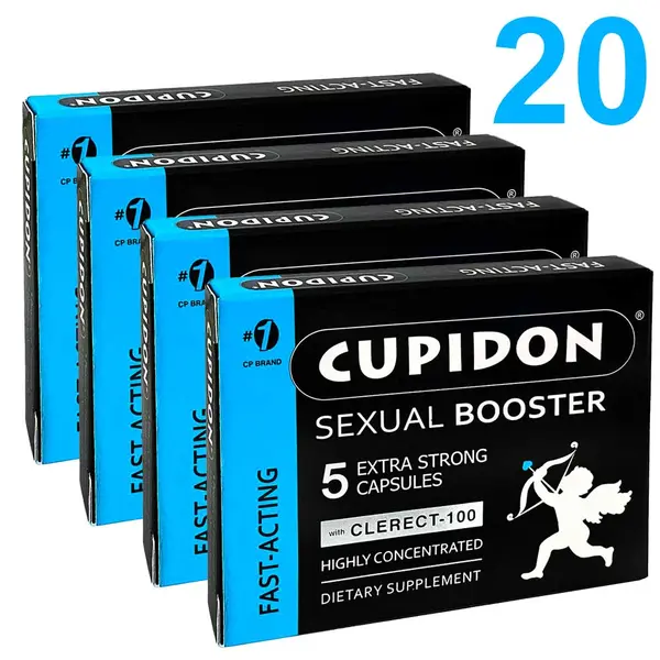 Maximize Your Sexual Performance with Cupidon 20 Erection Capsules