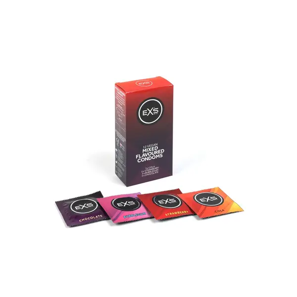 EXS Mixed Flavoured Condoms (12PCS)