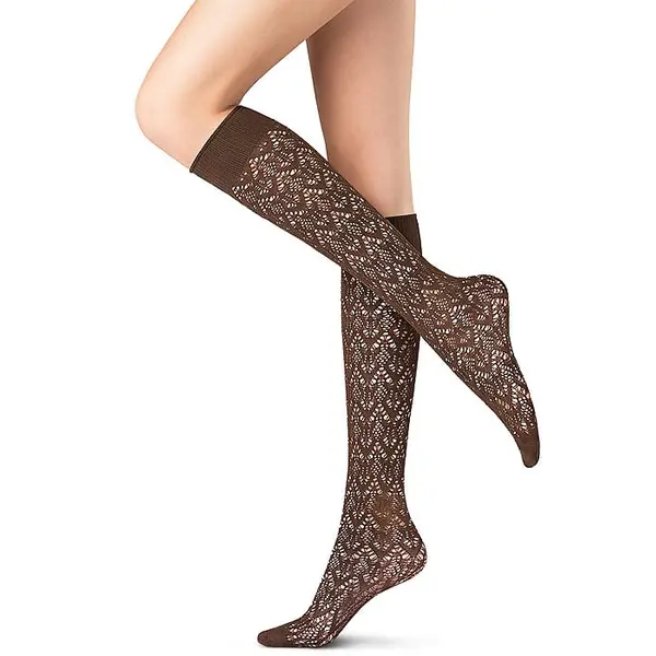 Oroblu Abstract Sketch Knee Highs