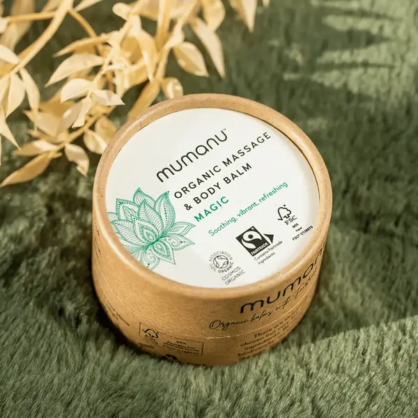 Mumanu Organic & Fairtrade Massage & Body Balm – Magic