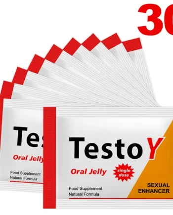 TestoY Oral Jelly edible jelly for erection - 30 pieces
