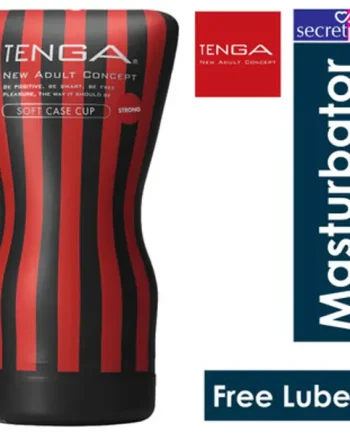 Tenga Soft Case Cup Strong | Male Masturbator Stroker | Stimulation Handjob Sex Toy
