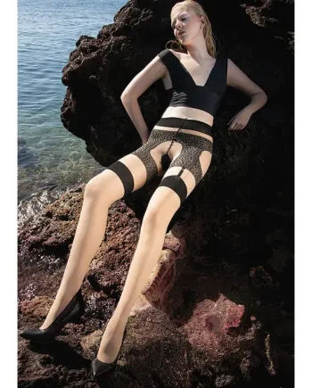 Trasparenze Tureis Mock Suspender Tights
