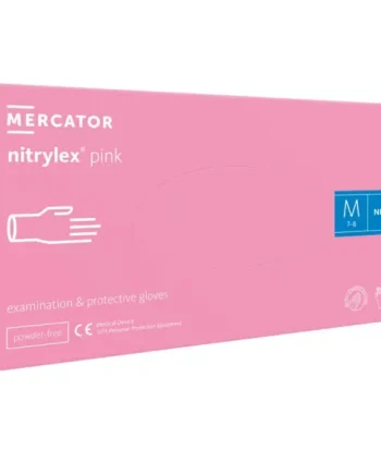 Mercator NITRILE GLOVES Pink M 100pcs.