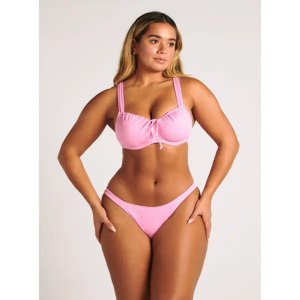 Amalfi crinkle brazilian bikini bottoms