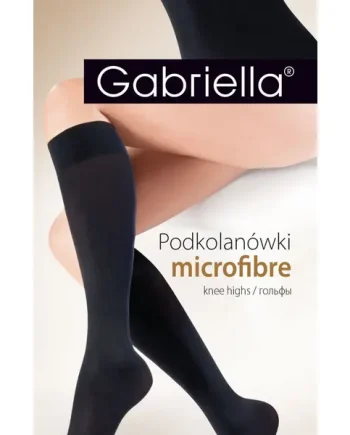 Gabriella Microfibre 501 Knee Highs Grafit