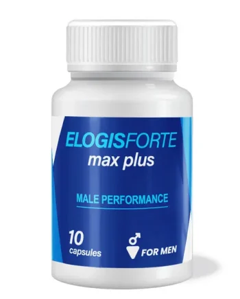 Capsules for Potency Elogis Forte Max Plus 10pcs.