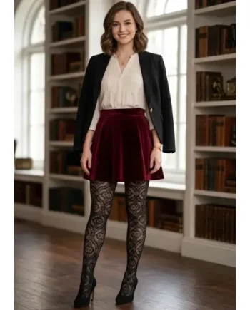 Gipsy Damask Lace Tights