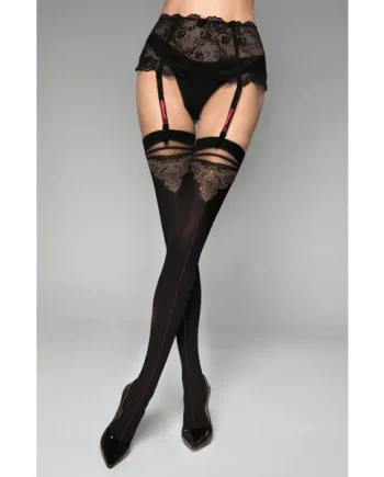 Black Secret BS163 Stockings Black
