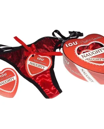 IOU A Night to Remember Heart – Naughty Panty