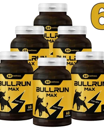 6 x BULLRUN sexual stimulant for men