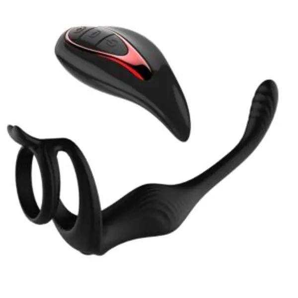 Pulsing Prostate Massager and Cock Ring