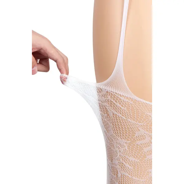 Lace Suspender Body Stocking