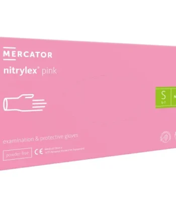 Mercator NITRILE GLOVES Pink S 100pcs.