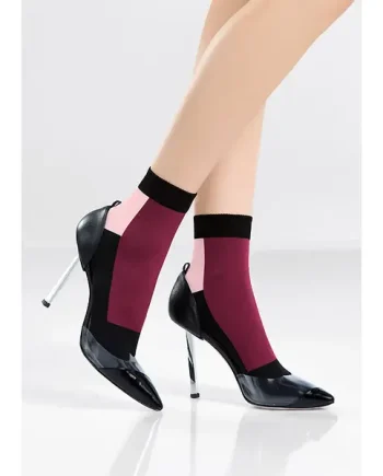 Pierre Mantoux Colour Ankle Highs