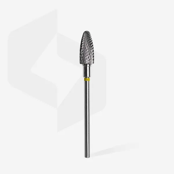 Staleks Carbide Nail Drill Bit CORN 6mm/14mm YELLOW