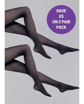 Wolford Velvet de Luxe 50 Duo Pack Opaque Tights