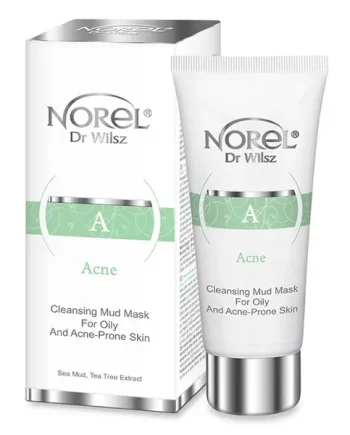 NOREL – Acne Cleansing Mud Mask for Oily and Acne Prone Skin with Sea Mud & Tea Tree Extract 100ml