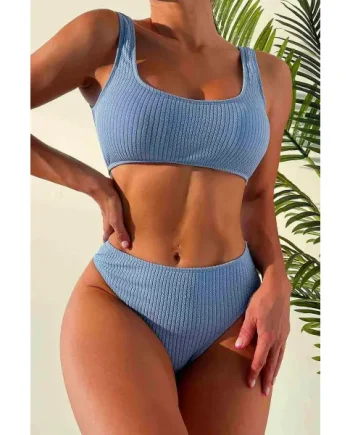 Deluxerie Bikini Top Coral