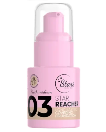 Stars From The Stars – STAR REACHER Long-Lasting Covering Foundation 03 Peach Medium 20g