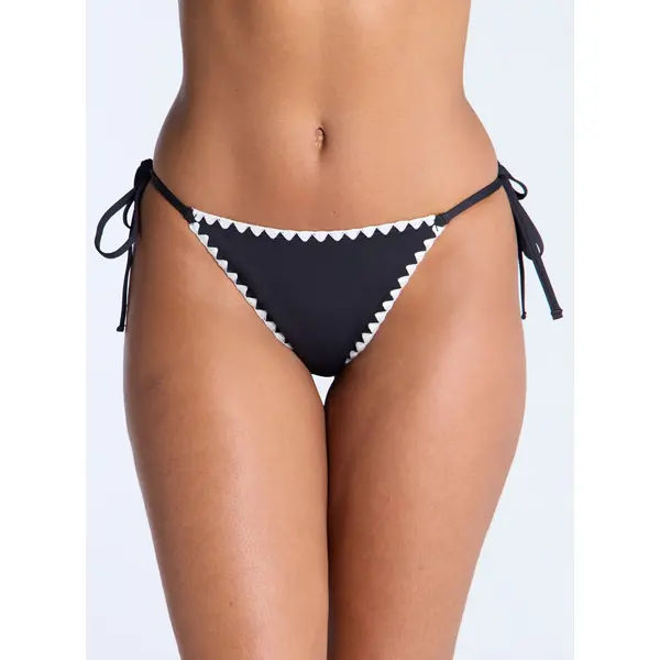Palazzo monochrome bikini bottoms