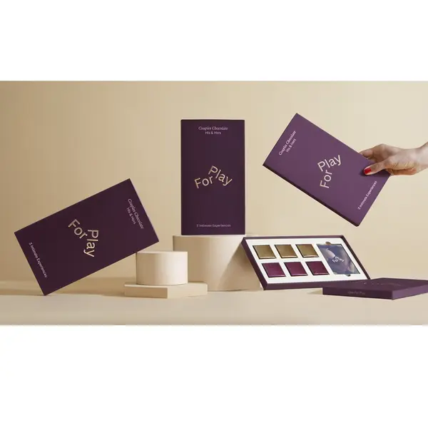 For Play His and Hers Couples Chocolate Dark