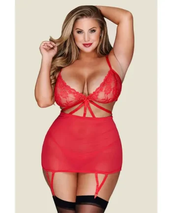 Deluxerie Plus Size Lingerie Set Farrah
