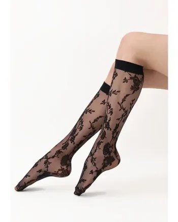 Oroblu Romantic Moony Knee Highs