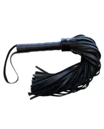 Rouge Garments Plain Black Flogger