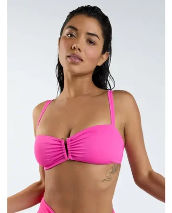Tulum bandeau bikini top