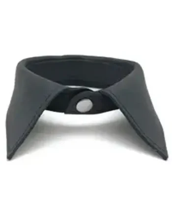 The Red Leather Shirt Collar
