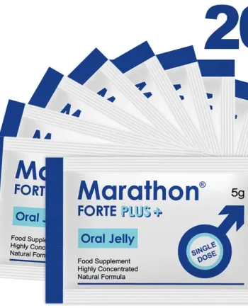 Marathon Forte Plus Oral Jelly - Edible Jelly for Men - 20 Pieces