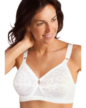 Playtex Cross Your Heart Support All Over Lace Soft Cup Bra