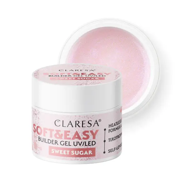 Claresa SOFT&EASY Builder Gel Sweet Sugar 15ml