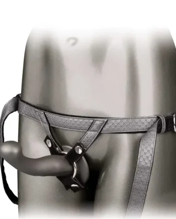 The Royal Sensual Set Crotchless Strap On Harness With Probe