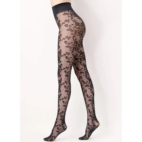 Oroblu Classy Floral Lace Tights