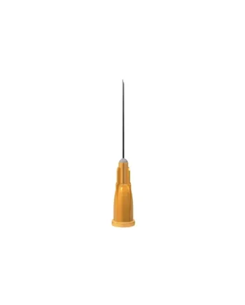 Unisharp Orange 25 gauge 25mm (1 inch) needles