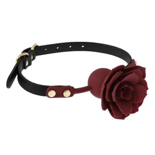 Rose-Shaped Ball Gag