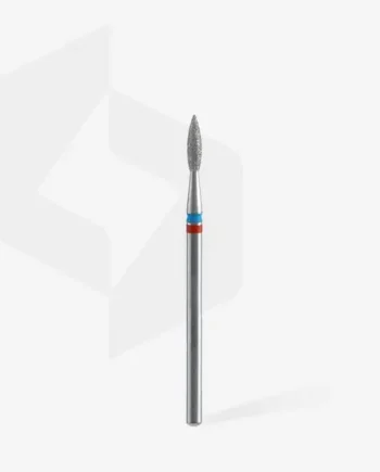 Staleks Diamond Nail Drill Bit FLAME DUO blue/red 2.1mm