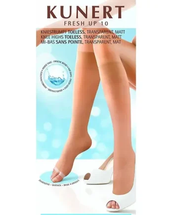 Kunert Fresh Up 10 Toeless Knee Highs