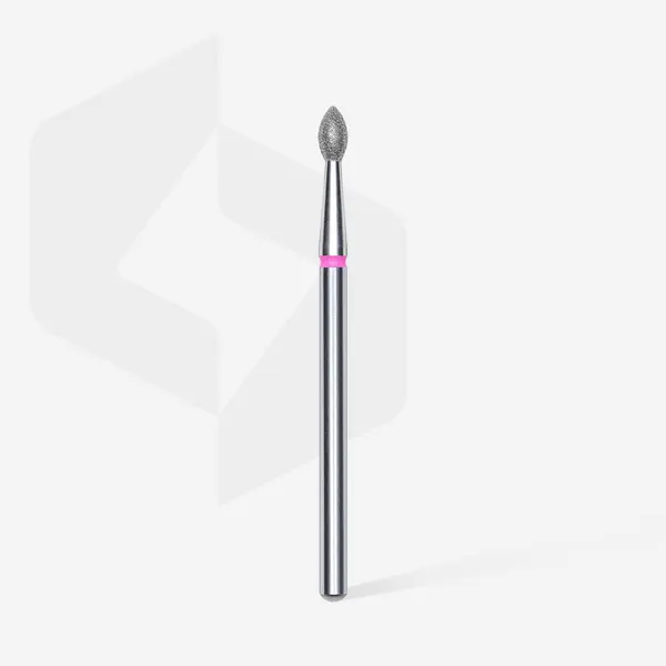 Staleks Diamond Nail Drill Bit POINTED BUD RED
