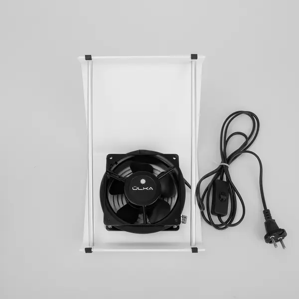 ÜLKA Mini White – Desktop Nail Dust Collector