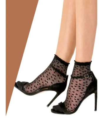 Pretty Polly Sheer Heart Anklet