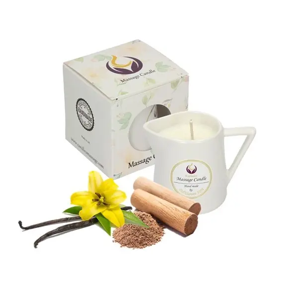 Massage Candle VANILLA & WOOD 110ml