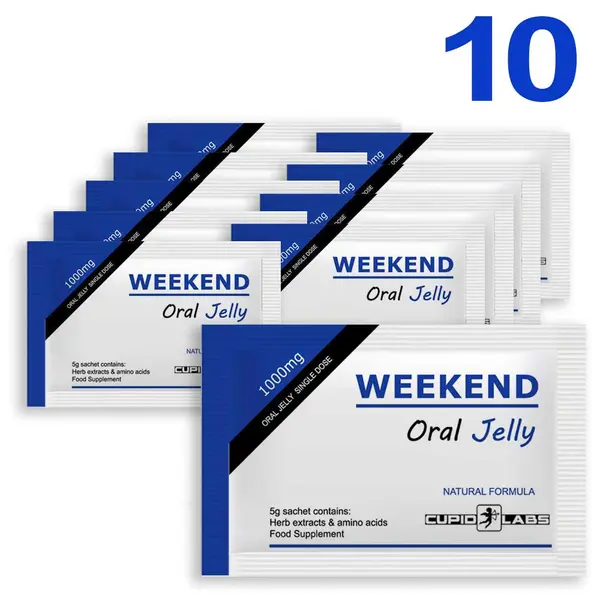 WEEKEND Oral Jelly for strong erections (10 sachets)