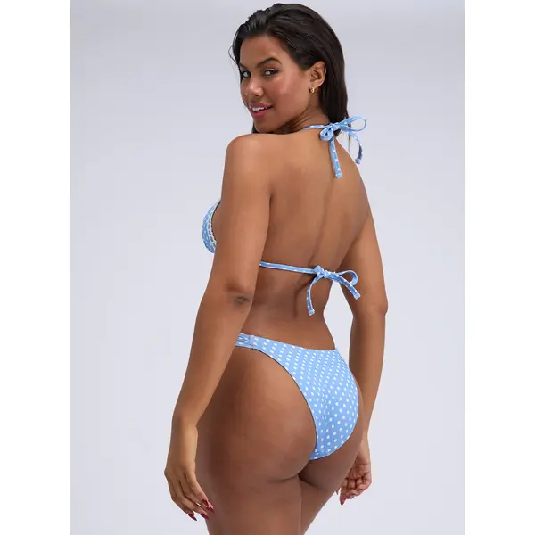 Casablanca polka dot brazilian bikini bottoms
