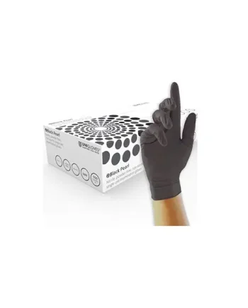 Unigloves Black Pearl Nitrile Gloves