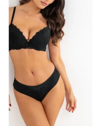 New Romance Bikini Brief - Black